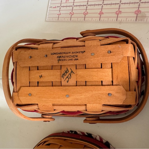 🇺🇸 🧺 Longaberger Patriotic Basket Set - Picture 11 of 14